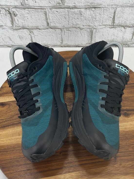 Topo Ultraventure 3 - Women Topo Ultraventure Pro Womens Sz. 8.5 Teal/Mint Vibram Trail Running Shoes
